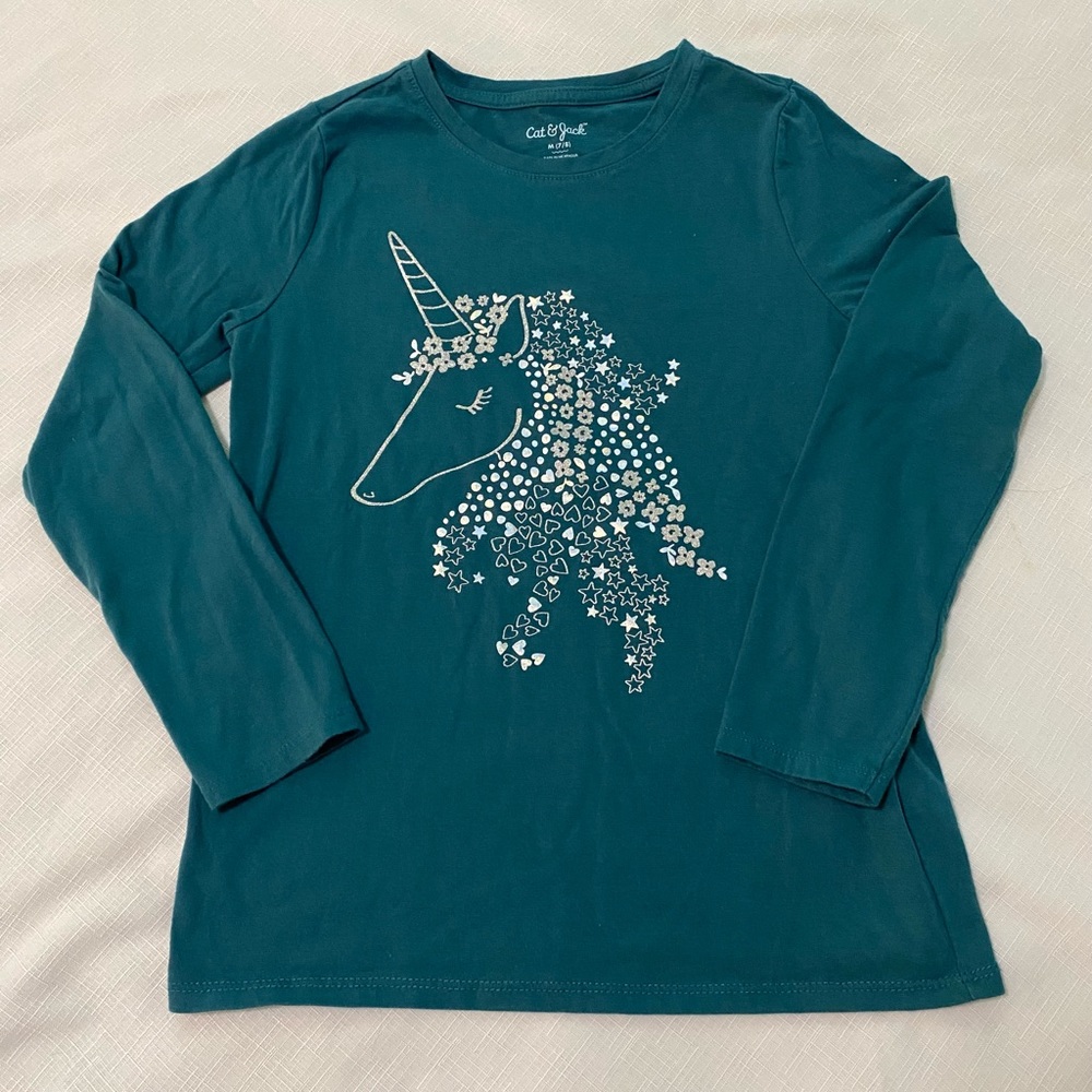 Unicorn kids top